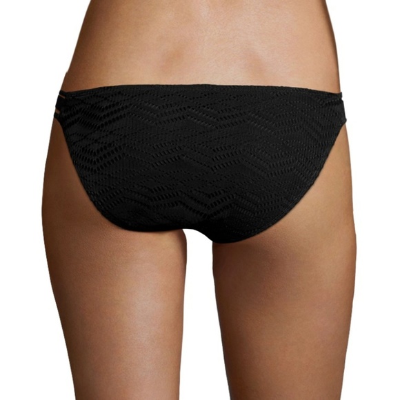 Arizona  Art Deco Black Crochet Hipster Bottoms - Picture 2 of 2